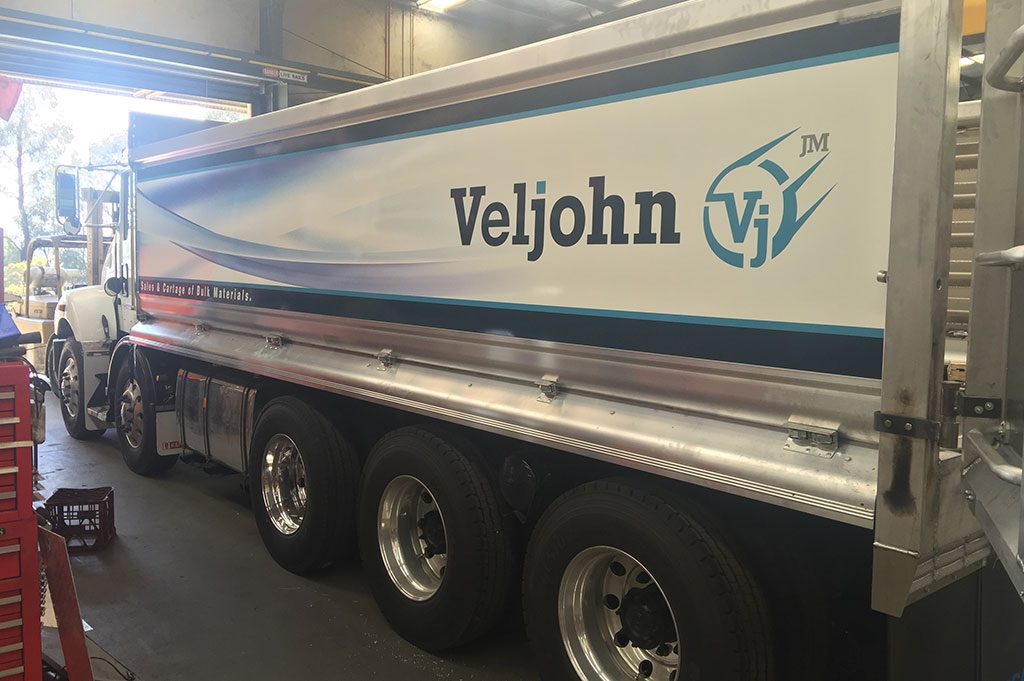 Veljohn Truck Wrap